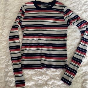 Long sleeve striped T-shirt from Brandy Melville